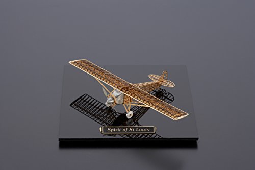 The Spirit of St. Louis Brass Model Airplane by Aerobase - 1/160 Scale Model from Japan