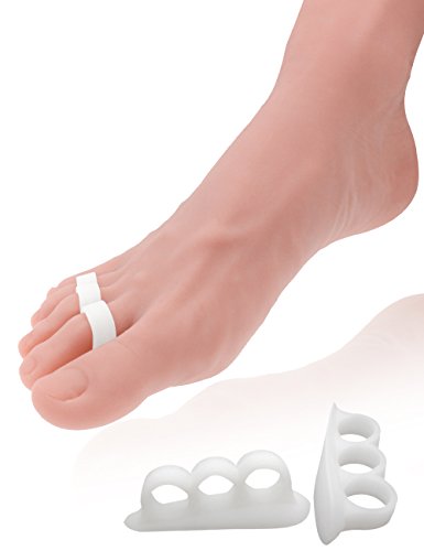 Hammer Toe Treatment , Gel Toe Crest Pad, Mallet Toe Straightener by Toe Glow