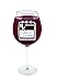BigMouth Inc Gigantic Wine Glass - Doctor's Orders: RX 1 Glass of Wine Daily