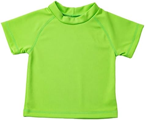 Amazon Co Jp 日本製 ベビー ラッシュガード 半袖 ハイネックベビー水着 95 100cm 服 ファッション小物