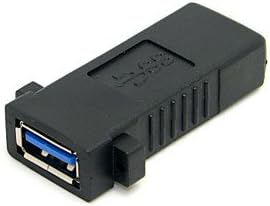 USB 3.0 Female to Female Extension Exteder Coupler Adapter with Panel Mount Holes