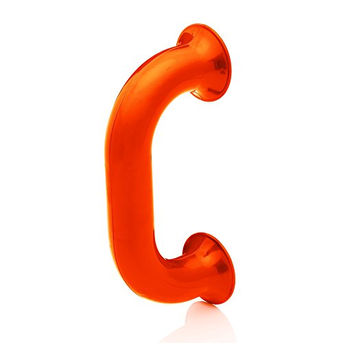 (6 Pack - Orange) Toobaloo Auditory Feedback Phone - Accelerate reading fluency, comprehension and pronunciation with a reading phone.