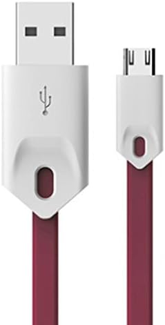 3.3ft / 1.0m Extra Long Premium Micro USB to USB Cable High Speed USB 2.1A Male to Micro B for Android, Samsung, HTC, Nokia, Nexus and More (Red)