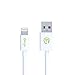 iPhone Charger, Mengo [Apple MFI Certified] Lightning to USB Charger for iPhone, iPod, iPad 3 Feet (1 Meter) - White
