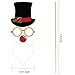 58 PCS Christmas Photo Booth Props Kit, Xmas Selfie Props for Adults Kids Christmas Theme Party Supplies