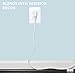 Iron Forge Cable 25 ft Flat Plug White Extension Cord with 3 Outlets - 16/3 SJTW 3 Prong Indoor Extension Cord with Multiple Outlets