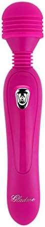 GaopaiCo 1 Pc Magic Wand Massaging Toys For Women & Couples - 36 Frequencies - 12 Modes - Ultra Silent - 100% Waterproof - Travel Size - Hot Pink