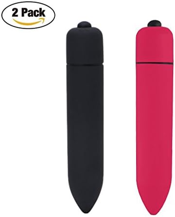 Miniature Novelty Toys | 2 Pack | Mini Bullet Vibrant Toy for Women | 10 Speeds Waterproof Trigger Point Vibe, Smooth Silicone, Pocket Size