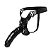 Master Series Infiltrator Hollow Strap-on, Ii, 9 Inch Dildo, Black (AF232)