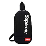 FTshow Fanny Pack Shoulder Bag Waist Pack for Men Women Casual Style (Black)