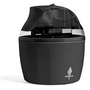 Sensio Home Ice Cream Maker Machine - Gelato Sorbet Frozen Yoghurt Machine Detachable Mixing Paddle - Easy to Operate…