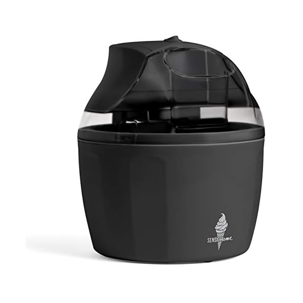 Sensio-Home-Ice-Cream-Maker-Machine-Gelato-Sorbet-Frozen-Yoghurt-Machine-Detachable-Mixing-Paddle-Easy-to-Operate-Includes-Bonus-E-Book-Recipes-Make-Delicious-Ice-Cream-in-20-Minutes-Black Sensio Home Ice Cream Maker Machine - Gelato Sorbet Frozen Yoghurt Machine Detachable Mixing Paddle - Easy to Operate…