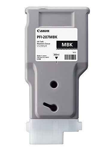 Canon - 8788B001 - Canon PFI-207 MBK - 300 ml - matte black - original - ink tank - for imagePROGRAF iPF680, iPF685, iPF780, iPF785