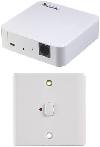 Energenie Mi|Home Gateway and Smart Single Light Switch (White) Bundle