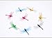 Chunney® 8.5cm and 14.5cm Mixed Colorful Magnet Dragonfly Room Decorations (4pcs Big+10pcs Small)