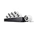 SDH-C84080BF - Samsung Wisenet All-in-One 8 Channel 4 MP Security System with 2TB Hard Drive, 8 Super HD Bullet Cameras, and 82' Night Vision