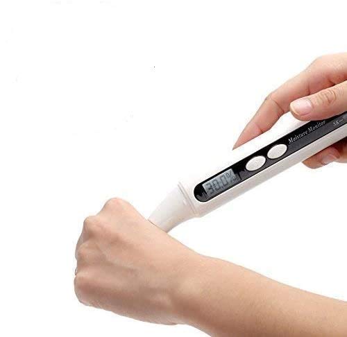 WiCareYo Digital Skin Care Facial Face Moisture Analyzer Cheaker Monitor Tester Moisture Oil Sensor Pen Detector With LCD Display Screen