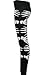 Forever Womens Long Sleeves Skeleton Print Halloween Bodycon Dress (ML = 8-10, Skeleton Hand Leggings)
