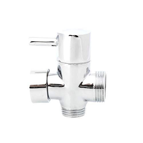 3/4" Brass Shower Arm Diverter Valve Bathroom Universal Shower System Chrome 2 Way #Sep.08 - Thumbnail 6