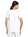 WonderWink Women's Peek-A-Boo Top, White, X-Large