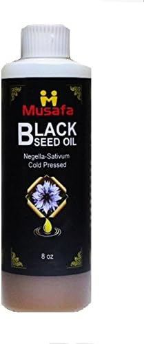 Black Seeds Oil, Black Cumin Oil, Negella Sativum Cold Pressed , Unrefined,Unfiltered, Raw, 240ml or 8 oz