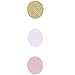 Ling's moment 9 Feet Circle Dots Paper Garland ( Pink+White+Champagne Gold ) for Wedding, Bridal Showers, Birthday Party, Baby Shower, Event & Party Supplies, 2.5