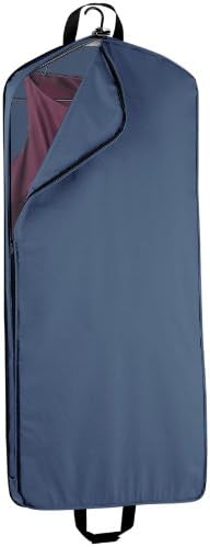 WallyBags 52" Extra Capacity Garment Bag with Pockets, Navy, 52 inch 2 WallyBags 52" Extra Capacity Garment Bag with Pockets, Navy, 52 inch