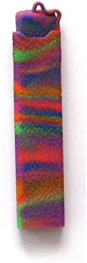 Camouflage Case for JUUL, Textured Anti-Slip Silicone Skin Cover Sleeve Wrap Gel Fits JUUL Camo Swirl Pen (Camouflage Rainbow)