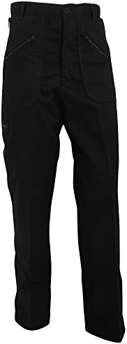 RTY Workwear Mens Utility Pants/Trousers (48T) (Black)