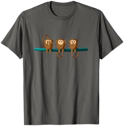 Amazon.com: Three wise monkeys T-Shirt : Clothing, Shoes & Jewelry