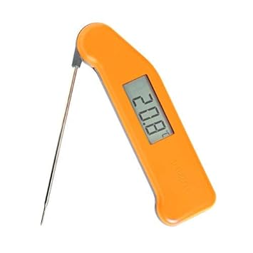 Classic Superfast, Thermapen 3, Profi-Thermometer für Lebensmittel, Sorbetorange