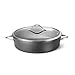 Calphalon Contemporary Hard-Anodized Aluminum Nonstick Cookware, Sauteuse Pan, 7-quart, Black