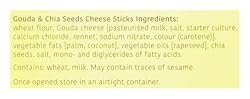 ROKA Gouda and Chia Seed Cheese Sticks, 2.82