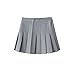 MIXMAX Women High Waist Pleated Mini Tennis Skirt