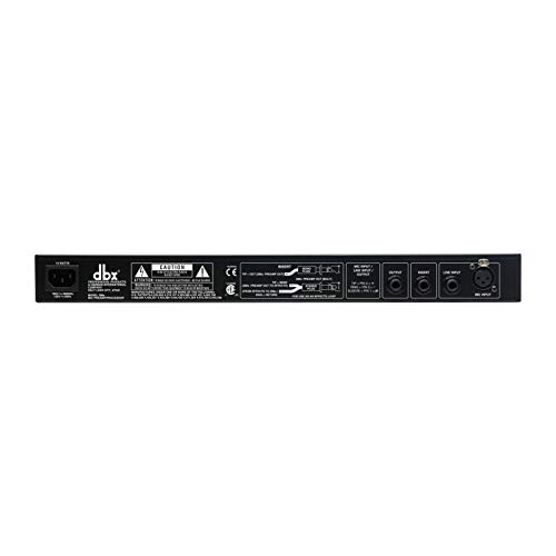 dbx 286s stereo 2-way, mono 4-way crossover con conectores de micrófono xlr