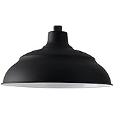 Capital Lighting 936316BK RLM Outdoor Shade, Black