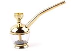 Brass Gourd Shape Multi-Function Water Tobacco Smoking Pipe