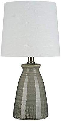 crackle base table lamp