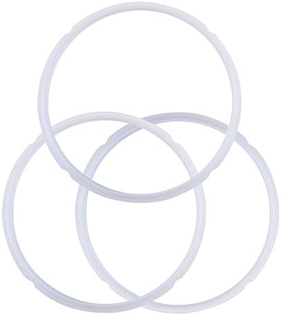 Instant Pot Silicone Sealing Ring for 7 or 8 Quart Models,Sweet and Savory Edition,BPA Free,Food Safe Silicone,Pack of 3 (7/8 Quart)