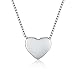WRISTCHIE Tiny Floating Heart Necklace 18