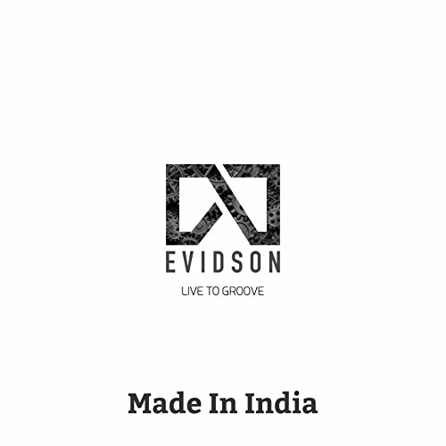 Evidson Z4 Earphones (Black/Titanium Diaphragm/Inline Mic/Made in India)