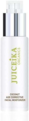 Juiceika Coconut Age Corrective Moisturizer 2fl.oz-60 ml. Coconut Milk with Alpha Lipoic Acid, Vitamin C, K, B Complex.
