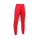 Under Armour Boys' Storm Armour Fleece Jogger, Red/Black, Youth X-Large