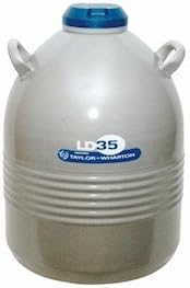 Worthington 35LDB Liquid Nitrogen Storage Dewar, 35 L, 152 day static hold time