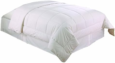 Bed Bug Blocker No More Sneezes Down Alt Comforter with Ultra Fresh, King, White
