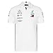 Mercedes AMG Petronas Motorsport 2019 F1 Mens Polo Shirt White XL White