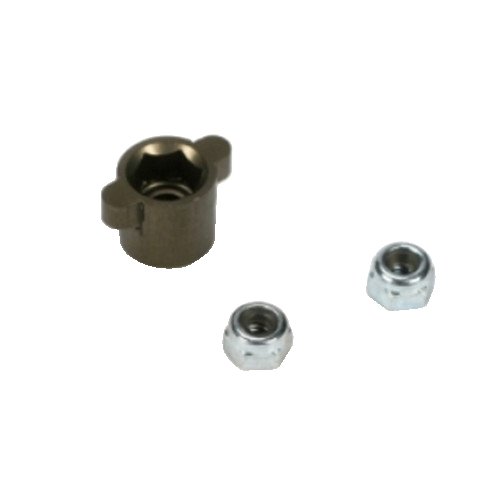 Differential Nut Holder, Aluminum: 22