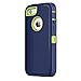 iPhone 5S Case,iPhone SE Case,Fogeek Heavy Duty PC TPU Combo Protective Defender Body Armor Case Compatible iPhone 5S,iPhone SE iPhone 5 Fingerprint Function (Dark Blue/Green)