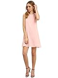 ROMWE Women's Casual Sleeveless Chiffon Dress