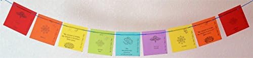 Tiny Tibetan Buddhist Prayer Flag. All proceeds to families in Mexico.